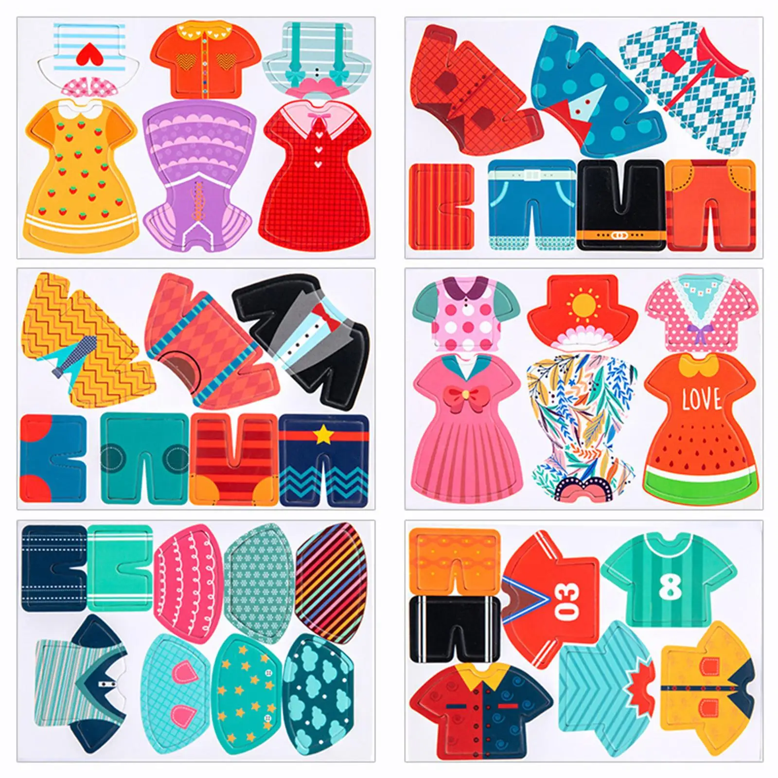 Hanging Clothes Early Educational Learning Activities for Kids Party Gift
Hanging Clothes Early Educational Learning Activities for Kids Party Gift