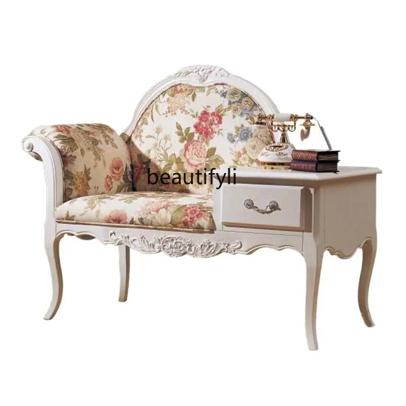 X188 European-Style Solid Wood Window Couch Nail Salon American Bedroom with Table Single Reading Comfort and Casual
X188 European-Style Solid Wood Window Couch Nail Salon American Bedroom with Table Single Reading Comfort and Casual