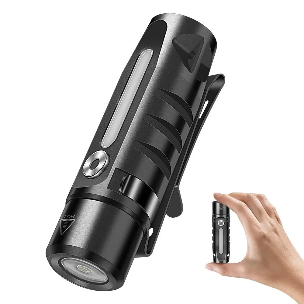 Aluminum Alloy EDC Mini Keychain Flashlight Multi-light Source with Clip & Tail Magnet Strong Light Flashlight
Aluminum Alloy EDC Mini Keychain Flashlight Multi-light Source with Clip & Tail Magnet Strong Light Flashlight