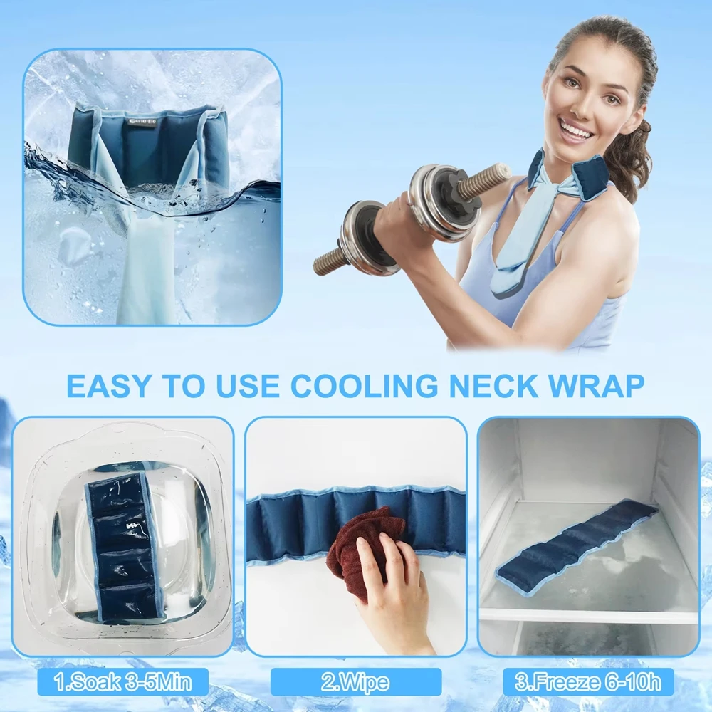 Hot Sale 35*9cm Summer Neck Cooling Ice Scarf 2026 Convenient Practical Reusable Ice Pack Sports Headband Pet Ice Towel Outdoor
Hot Sale 35*9cm Summer Neck Cooling Ice Scarf 2026 Convenient Practical Reusable Ice Pack Sports Headband Pet Ice Towel Outdoor