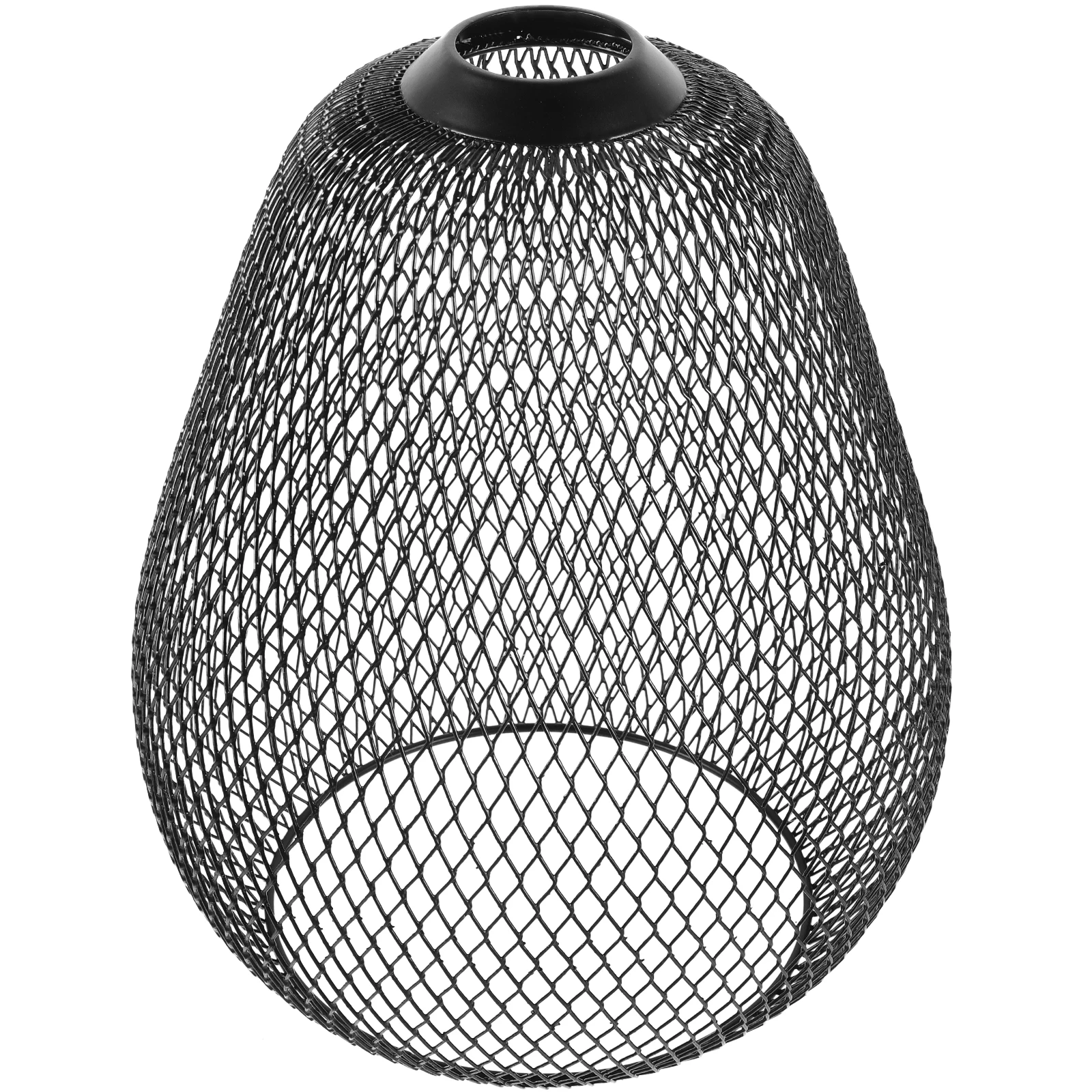 Pear-shaped Lampshade Hanging Light Cover Iron Cage Hollow Fan Replacement Pendant Shades Black Mesh for Office
Pear-shaped Lampshade Hanging Light Cover Iron Cage Hollow Fan Replacement Pendant Shades Black Mesh for Office