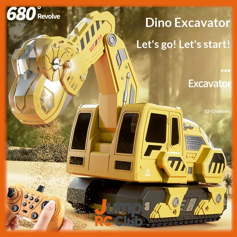 Oem Remote Control Dinosaur Excavator Rechargeable Engineering Toy Truck With Simulated Roaring Sound For Boys Kids Play Vehicle
Oem Remote Control Dinosaur Excavator Rechargeable Engineering Toy Truck With Simulated Roaring Sound For Boys Kids Play Vehicle