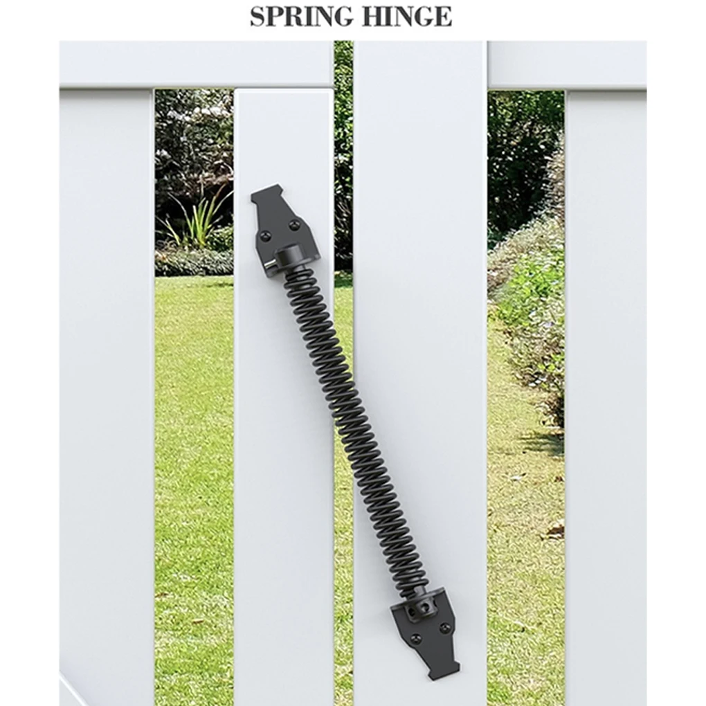Adjustable Spring Closure 14in Self Closing Gate Spring Hardware for Garden Wooden Gate Metal Stretchy Closer for Wooden Gate
Adjustable Spring Closure 14in Self Closing Gate Spring Hardware for Garden Wooden Gate Metal Stretchy Closer for Wooden Gate