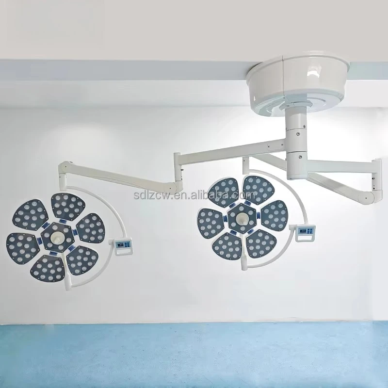 Ceiling Mounted Adjustable Vet Shadowless Light Double Head LED Pendant Petal Operating Lamp for Dog Veterinary Use
Ceiling Mounted Adjustable Vet Shadowless Light Double Head LED Pendant Petal Operating Lamp for Dog Veterinary Use