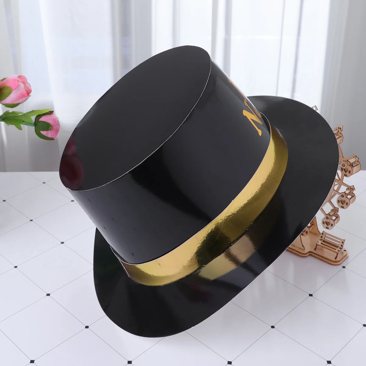 8Pcs New Year Paper Hats Creative Party Top Hats Festive Headwear Party Favors Props for Celebration Costume Photo
8Pcs New Year Paper Hats Creative Party Top Hats Festive Headwear Party Favors Props for Celebration Costume Photo