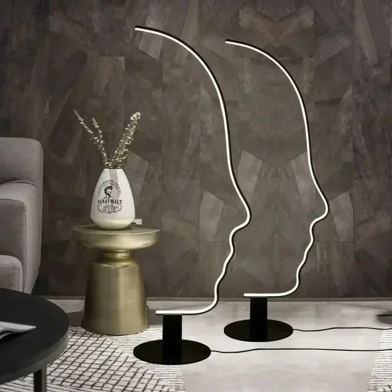 Modern Lustre Bedside Standing Light Nordic Human Face Led Floor Lamp for Living Room Bedroom Home Decor Indoor Lighting Fixture
Modern Lustre Bedside Standing Light Nordic Human Face Led Floor Lamp for Living Room Bedroom Home Decor Indoor Lighting Fixture