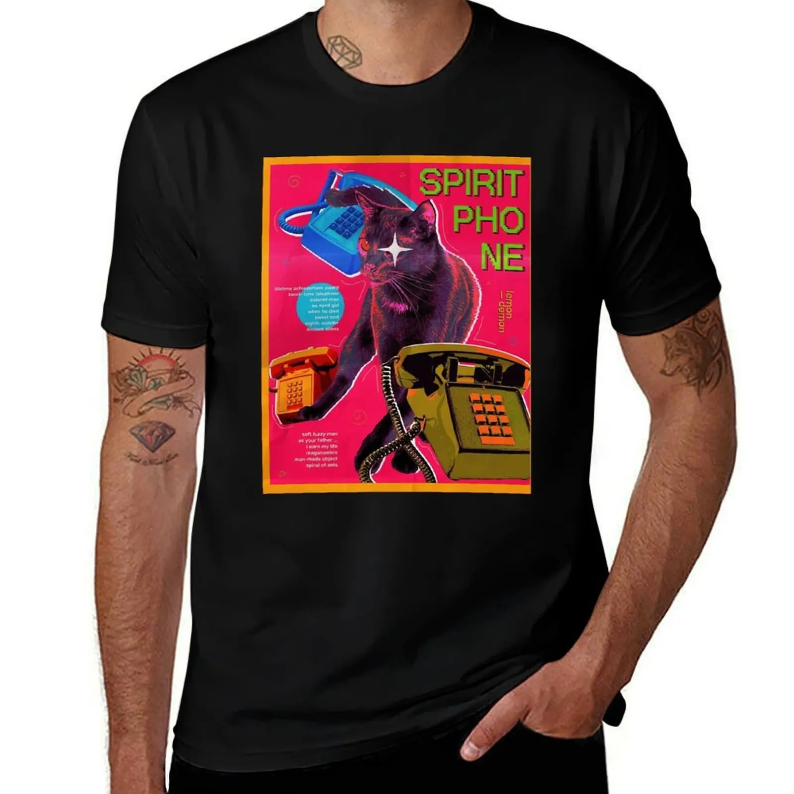 Spirit Phone - Lemon Demon T-Shirt funny t shirts cotton t shirts for man graphic vintage t shirts for man graphic funny T-shirt
Spirit Phone - Lemon Demon T-Shirt funny t shirts cotton t shirts for man graphic vintage t shirts for man graphic funny T-shirt