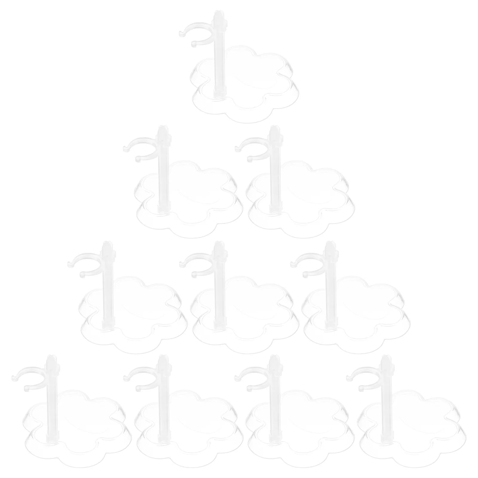 10Pcs Plastic Transparent Feet Fitting Holder Long-Lasting Stand Display Storage Rack Toy Stand Feet Fitting Holder
10Pcs Plastic Transparent Feet Fitting Holder Long-Lasting Stand Display Storage Rack Toy Stand Feet Fitting Holder