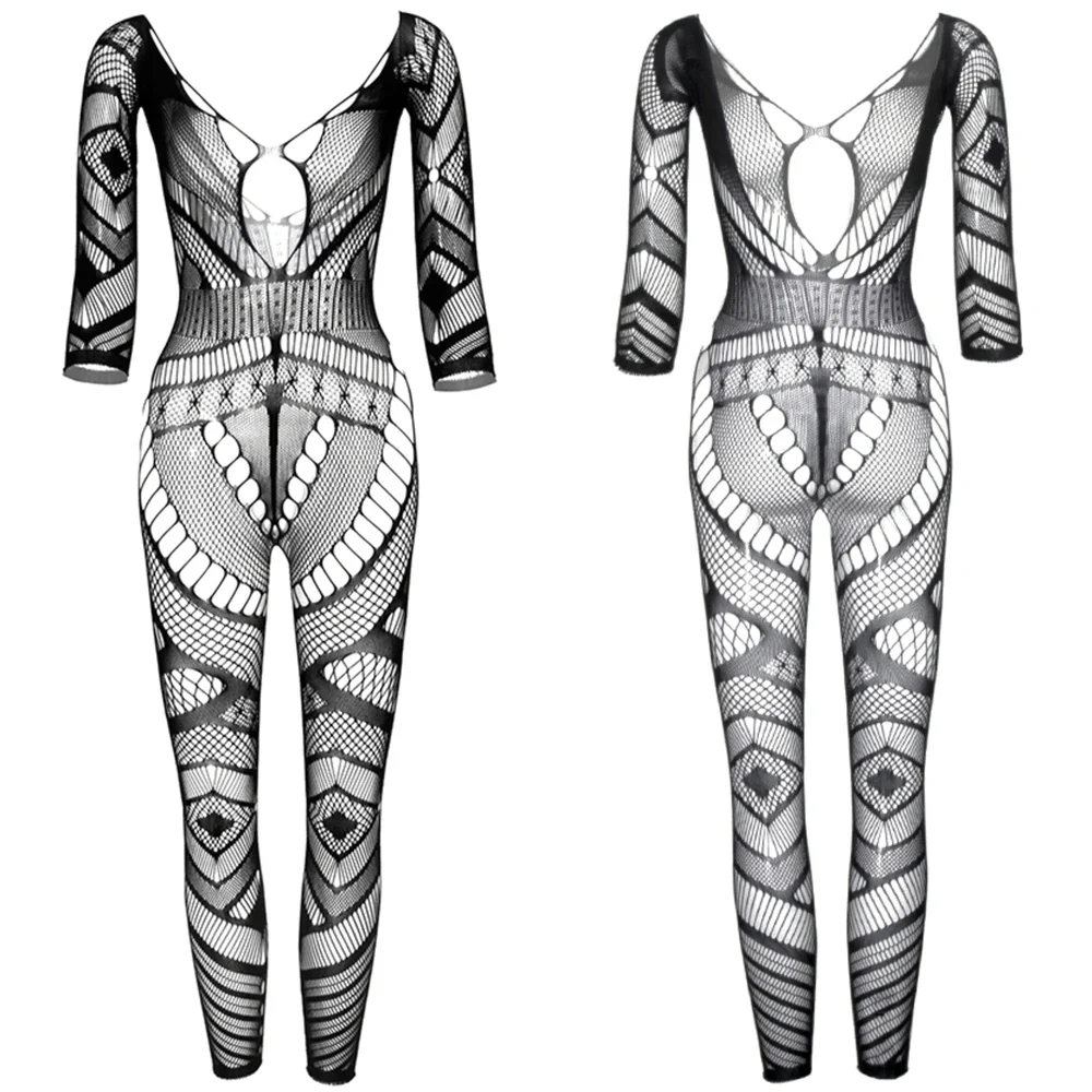 Sexy Man Wear Fishing Net Hollow See Through Full Body Stocking Costume High Elastic Jumpsuit Gay Erotic Mesh Tights Lingerie
Sexy Man Wear Fishing Net Hollow See Through Full Body Stocking Costume High Elastic Jumpsuit Gay Erotic Mesh Tights Lingerie