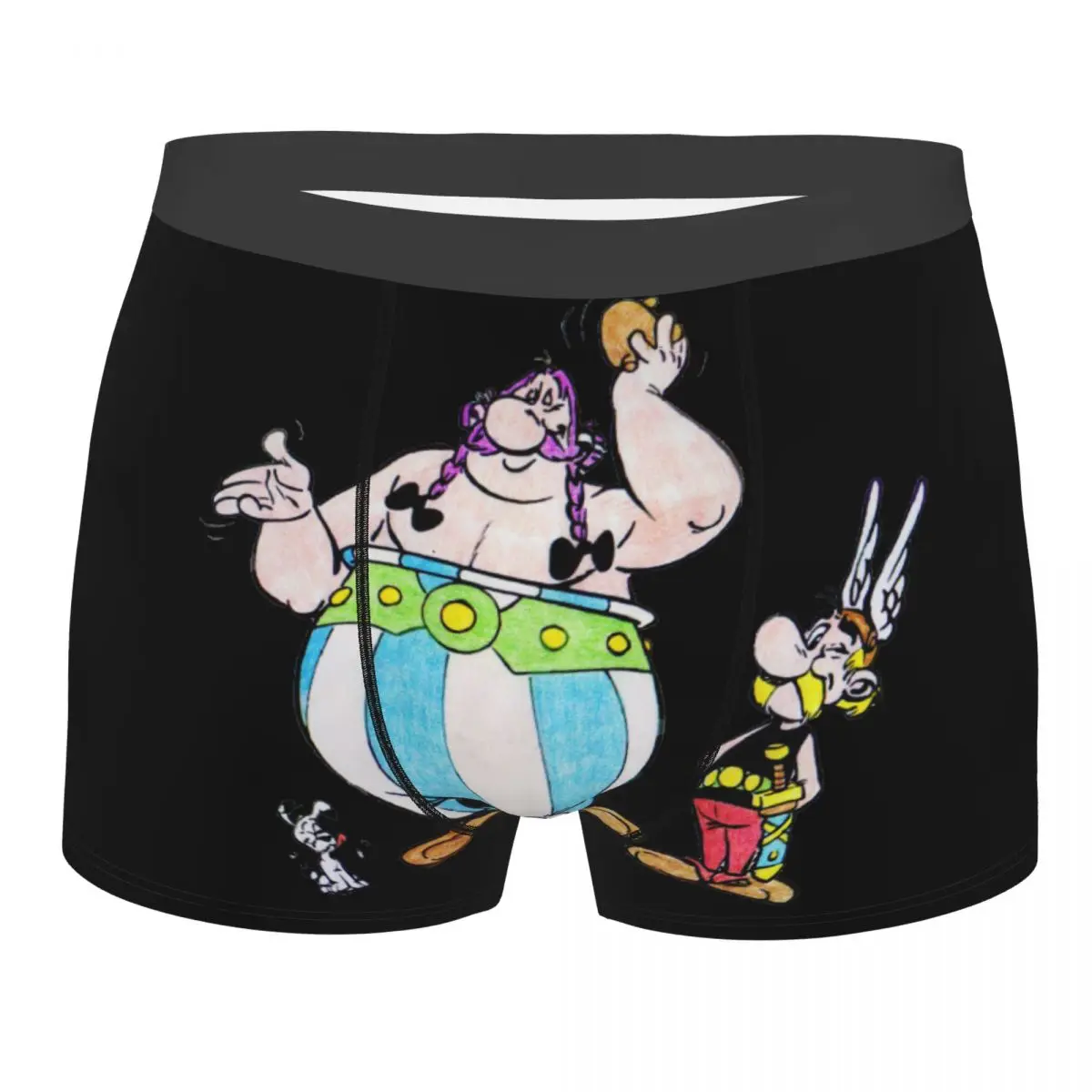 Мужское крутое нижнее белье Asterix и Obelix, приключения манга Getafix Dogmatix, трусы-боксеры, мягкие шорты, трусы, трусы
Мужское крутое нижнее белье Asterix и Obelix, приключения манга Getafix Dogmatix, трусы-боксеры, мягкие шорты, трусы, трусы