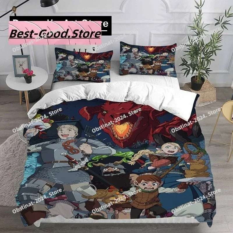 Fashion 3d Printed Anime Delicious in Dungeon Bedding Set Boys Girls Twin Queen King Size Duvet Cover Pillowcase Bed boys Adults
Fashion 3d Printed Anime Delicious in Dungeon Bedding Set Boys Girls Twin Queen King Size Duvet Cover Pillowcase Bed boys Adults