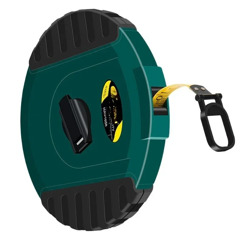 Fiber tape measure 10 meters, 20 meters, 30 meters, engineering measuring ruler, high-precision rubber-coated disc ruler
Fiber tape measure 10 meters, 20 meters, 30 meters, engineering measuring ruler, high-precision rubber-coated disc ruler