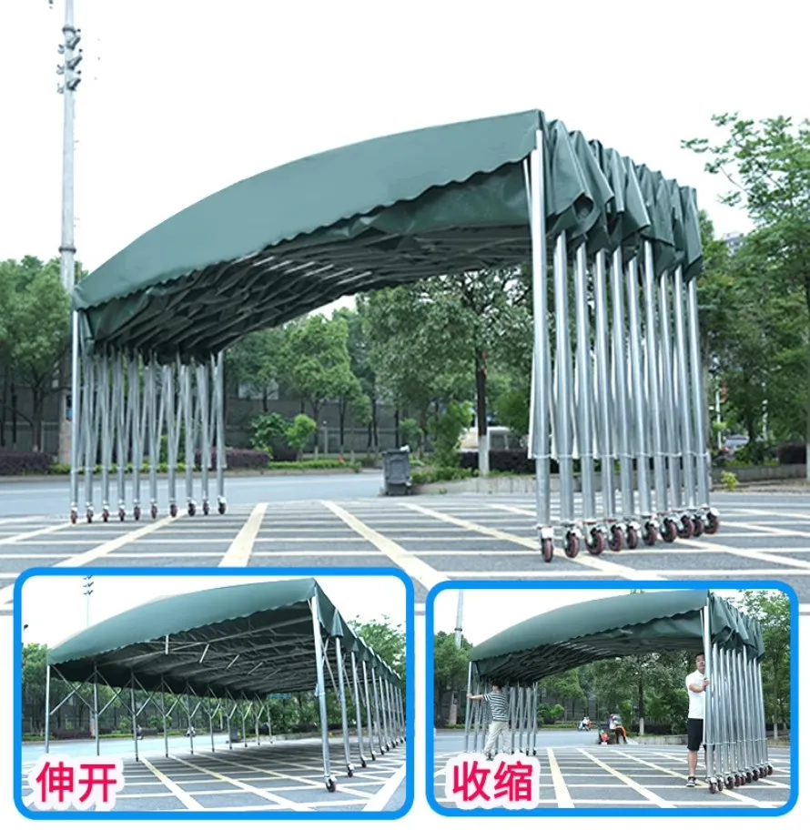 Customized Mobile Push-pull Canopy Outdoor Large Telescopic, Warehouse Rainproof Canopy Parking Tent
Customized Mobile Push-pull Canopy Outdoor Large Telescopic, Warehouse Rainproof Canopy Parking Tent
