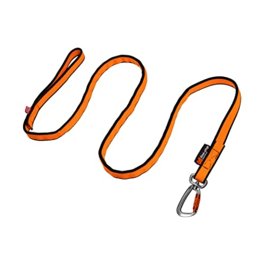 Bungee Leash Elastic Dog Leash for Sports Like Running, Biking and Skiing with Dogs, Black/Orange, Size 2.0 m/ 23 mm
Bungee Leash Elastic Dog Leash for Sports Like Running, Biking and Skiing with Dogs, Black/Orange, Size 2.0 m/ 23 mm