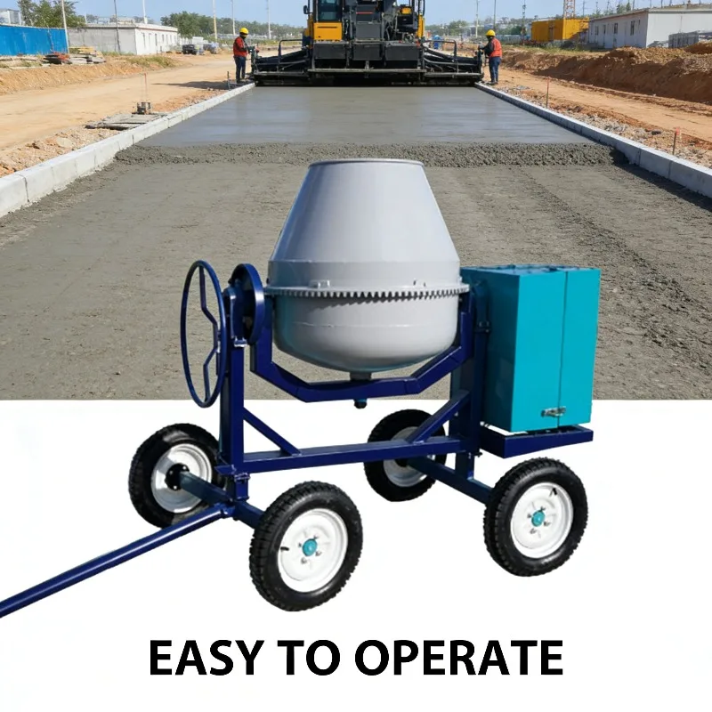 Small Concrete Mixer Machine Electric Power 150L Heavy Duty For Sidewalk Paving And Residential Building Projects Easy Move
Small Concrete Mixer Machine Electric Power 150L Heavy Duty For Sidewalk Paving And Residential Building Projects Easy Move