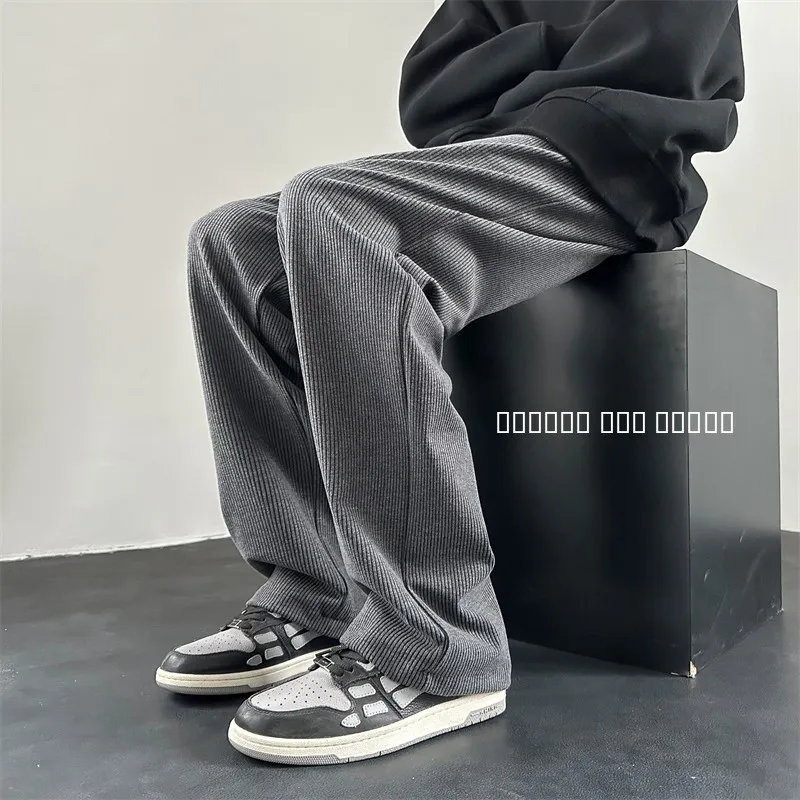 Мужские шерстяные брюки премиум-класса: прямые, утепленные, повседневные, свободные, широкие, осенне-зимние, новые
Мужские шерстяные брюки премиум-класса: прямые, утепленные, повседневные, свободные, широкие, осенне-зимние, новые