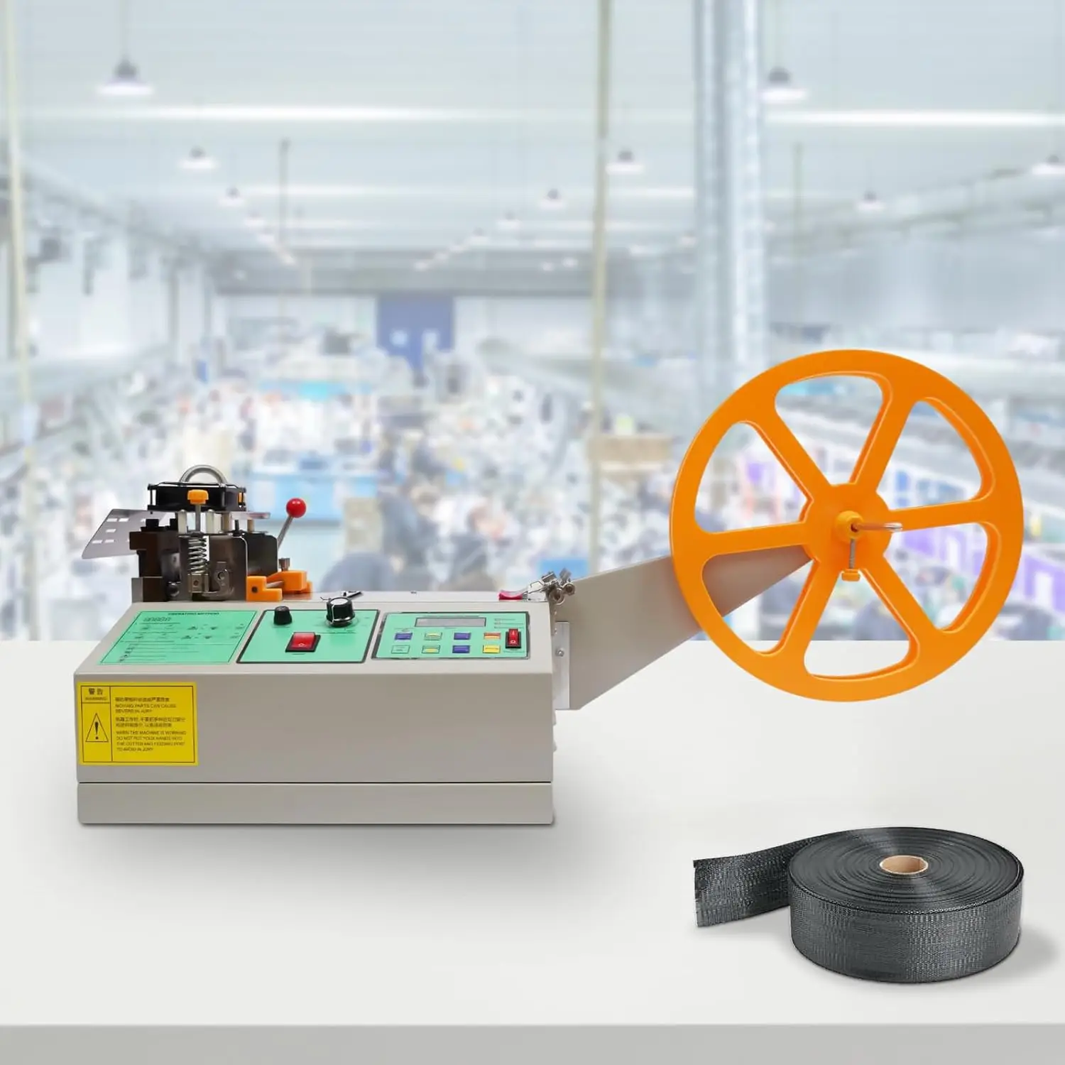 280W 110V Automatic Tape Cutting Machine, Hot & Cold Strip Cutter Webbing Textile Ribbon Zipper Cutting Machine Speed 60-120 pcs
280W 110V Automatic Tape Cutting Machine, Hot & Cold Strip Cutter Webbing Textile Ribbon Zipper Cutting Machine Speed 60-120 pcs