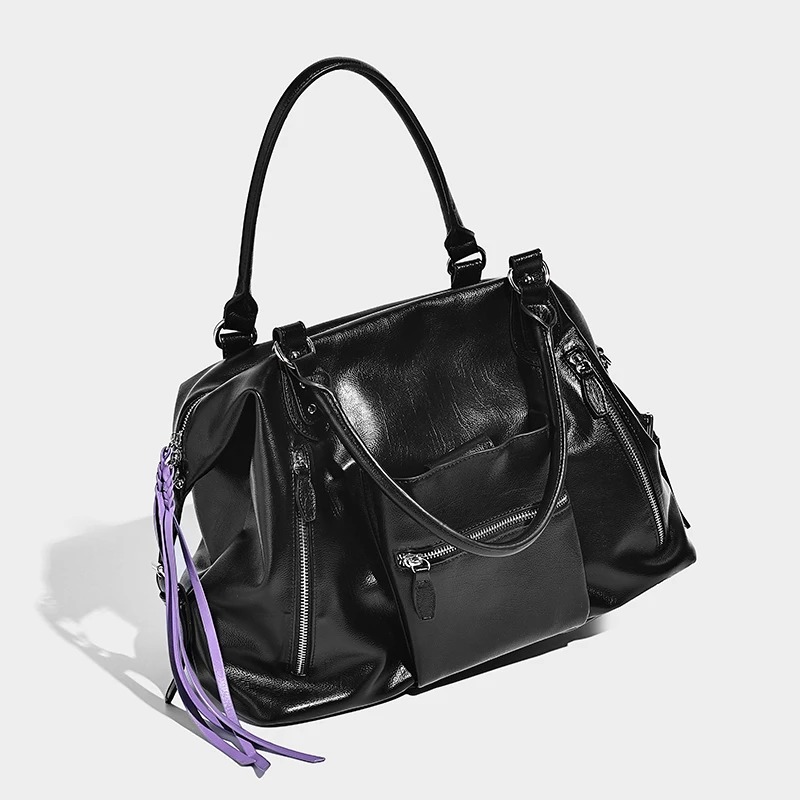 Luxury Designer Women's Handbag High-Quality PU Oil-Wax Leather Large Capacity Tote Crossbody Bag for women
Luxury Designer Women's Handbag High-Quality PU Oil-Wax Leather Large Capacity Tote Crossbody Bag for women