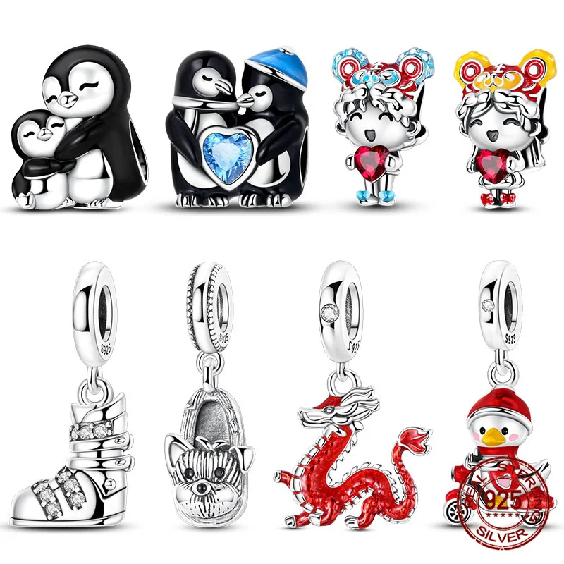 2025 New Boys and Girls Bead Red Dragon Charms plata de ley 925 Fit Original Bracelet DIY Jewelry Making Women's New Year Gift
2025 New Boys and Girls Bead Red Dragon Charms plata de ley 925 Fit Original Bracelet DIY Jewelry Making Women's New Year Gift