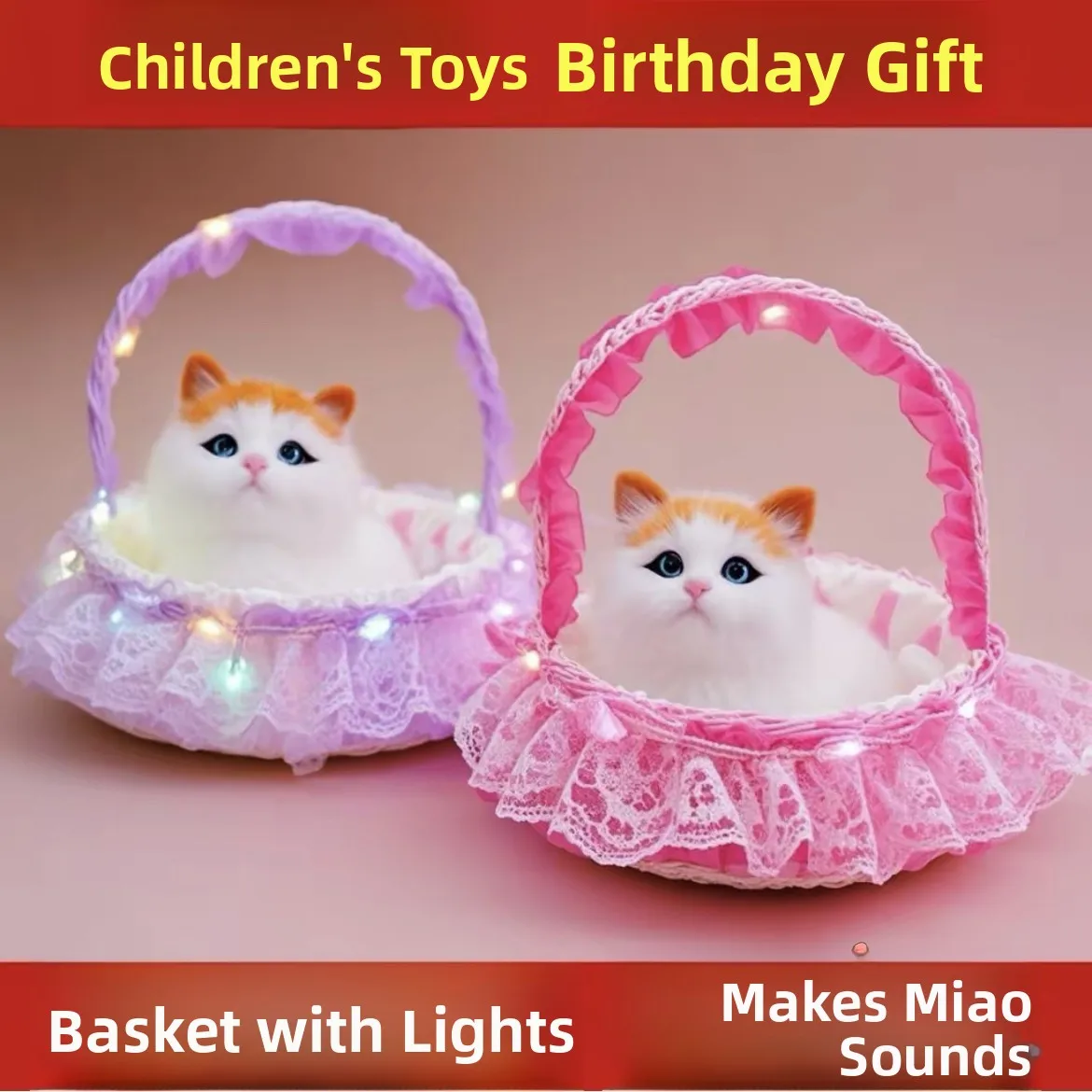 Luminous Flower Basket Toy Plush Doll Girl Birthday Gift Light up Stuffed Animal Model Static Toy for Ages 0-
Luminous Flower Basket Toy Plush Doll Girl Birthday Gift Light up Stuffed Animal Model Static Toy for Ages 0-