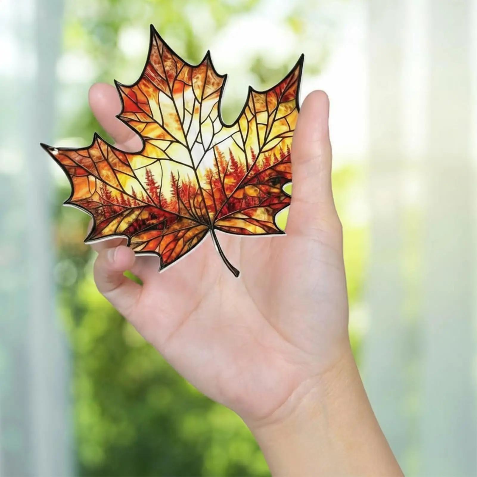 Осенние украшения для дерева, 2D акриловый кулон, кленовые листья, листья «Ловец солнца», украшения для дня благодарения, вечеринки, дома, сада, в помещении
Осенние украшения для дерева, 2D акриловый кулон, кленовые листья, листья «Ловец солнца», украшения для дня благодарения, вечеринки, дома, сада, в помещении