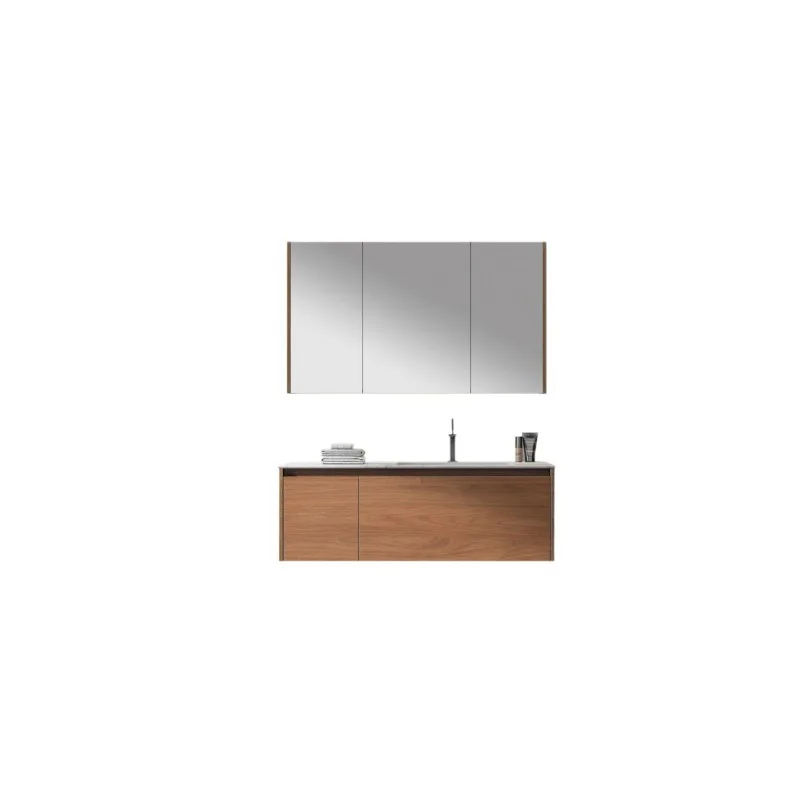 Smart bathroom mirror cabinet multi-layer solid wood hanging cabinet rock slab bath cabinet ceramic integrated basin
Smart bathroom mirror cabinet multi-layer solid wood hanging cabinet rock slab bath cabinet ceramic integrated basin