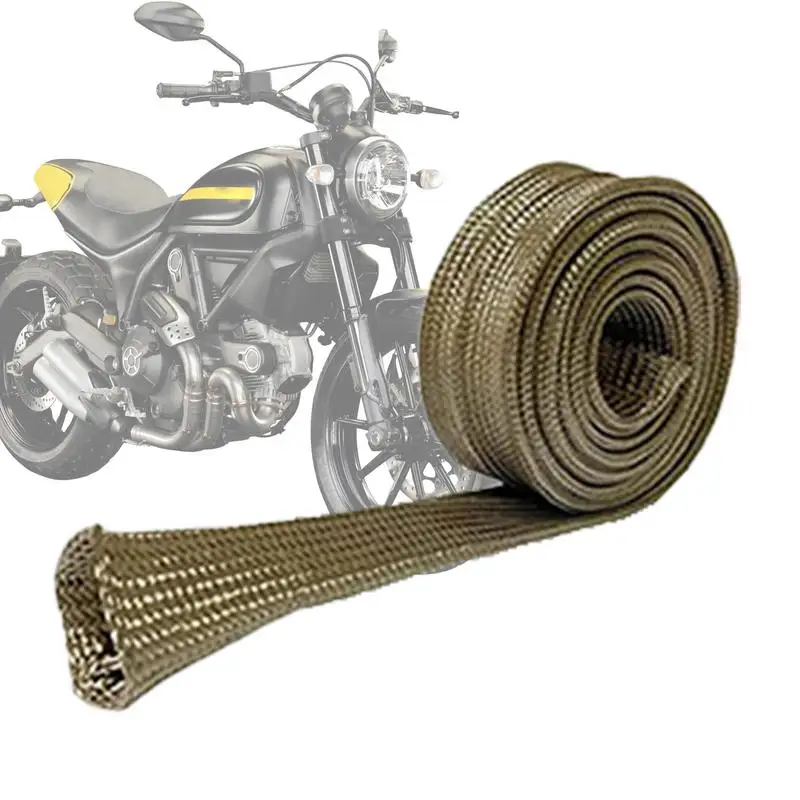 Heat Shield Wrap Auto Hose Heat Shield Roll Plug Wire Cover Protector Wire Heat Protectors Roll Cuttable Hose Wire Protection
Heat Shield Wrap Auto Hose Heat Shield Roll Plug Wire Cover Protector Wire Heat Protectors Roll Cuttable Hose Wire Protection
