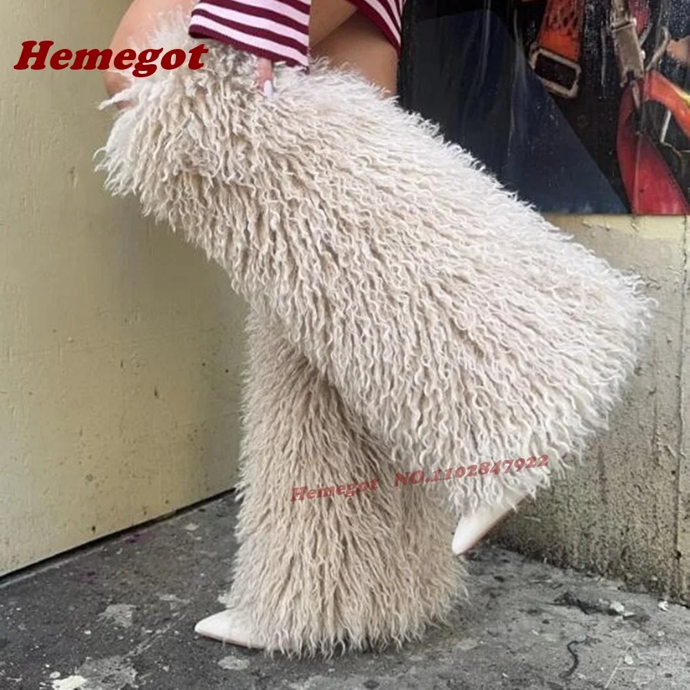 Stiletto Heels Patchwork Casual Shoes 2026 Burgundy Fur Fluffy Pointy Toe Knee High Boots New Splicing Warm Women's Boots 2026
Stiletto Heels Patchwork Casual Shoes 2026 Burgundy Fur Fluffy Pointy Toe Knee High Boots New Splicing Warm Women's Boots 2026