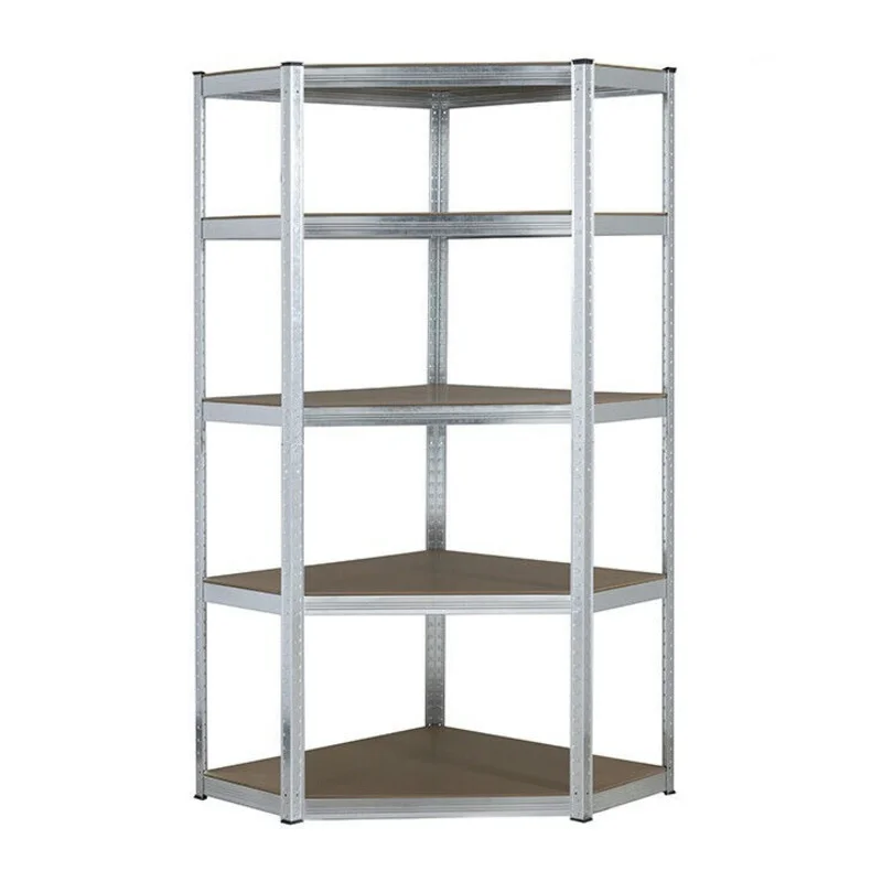 Hot Sales Heavy Duty 5 Layers Shelving Boltless Slot Rack Adjustable Racks Metal Storage Boltless Corner Display Shelves
Hot Sales Heavy Duty 5 Layers Shelving Boltless Slot Rack Adjustable Racks Metal Storage Boltless Corner Display Shelves