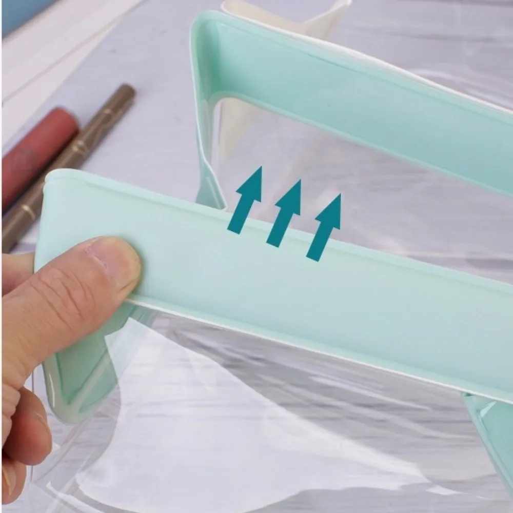 Прозрачные косметички из ПВХ с магнитной застежкой, герметичная косметичка большой емкости для женщин и мужчин, путешествий
Прозрачные косметички из ПВХ с магнитной застежкой, герметичная косметичка большой емкости для женщин и мужчин, путешествий