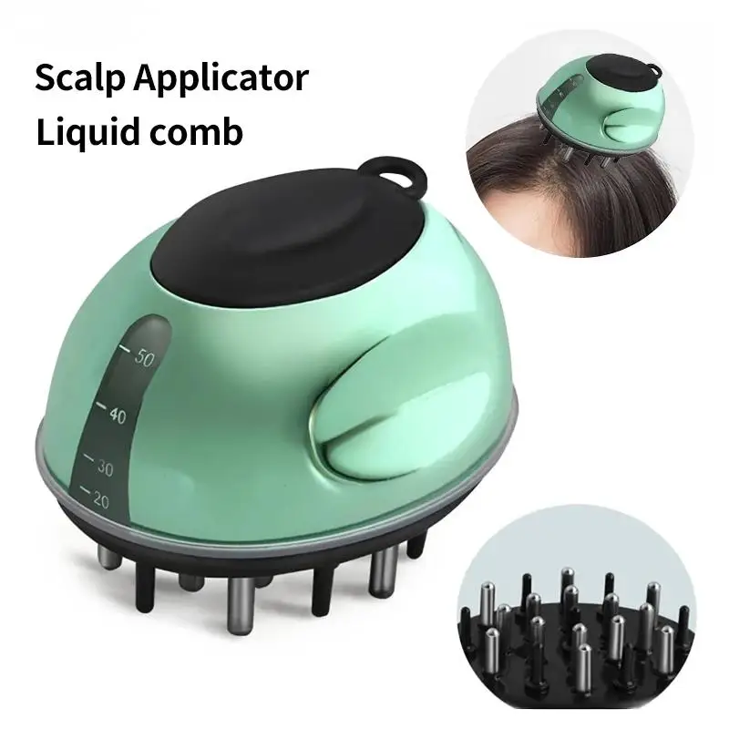 Scalp Massager with Roller-Ball Liquid Dispenser, Hair Growth Brush for Anti-Hair Loss & Scalp Care
Scalp Massager with Roller-Ball Liquid Dispenser, Hair Growth Brush for Anti-Hair Loss & Scalp Care
