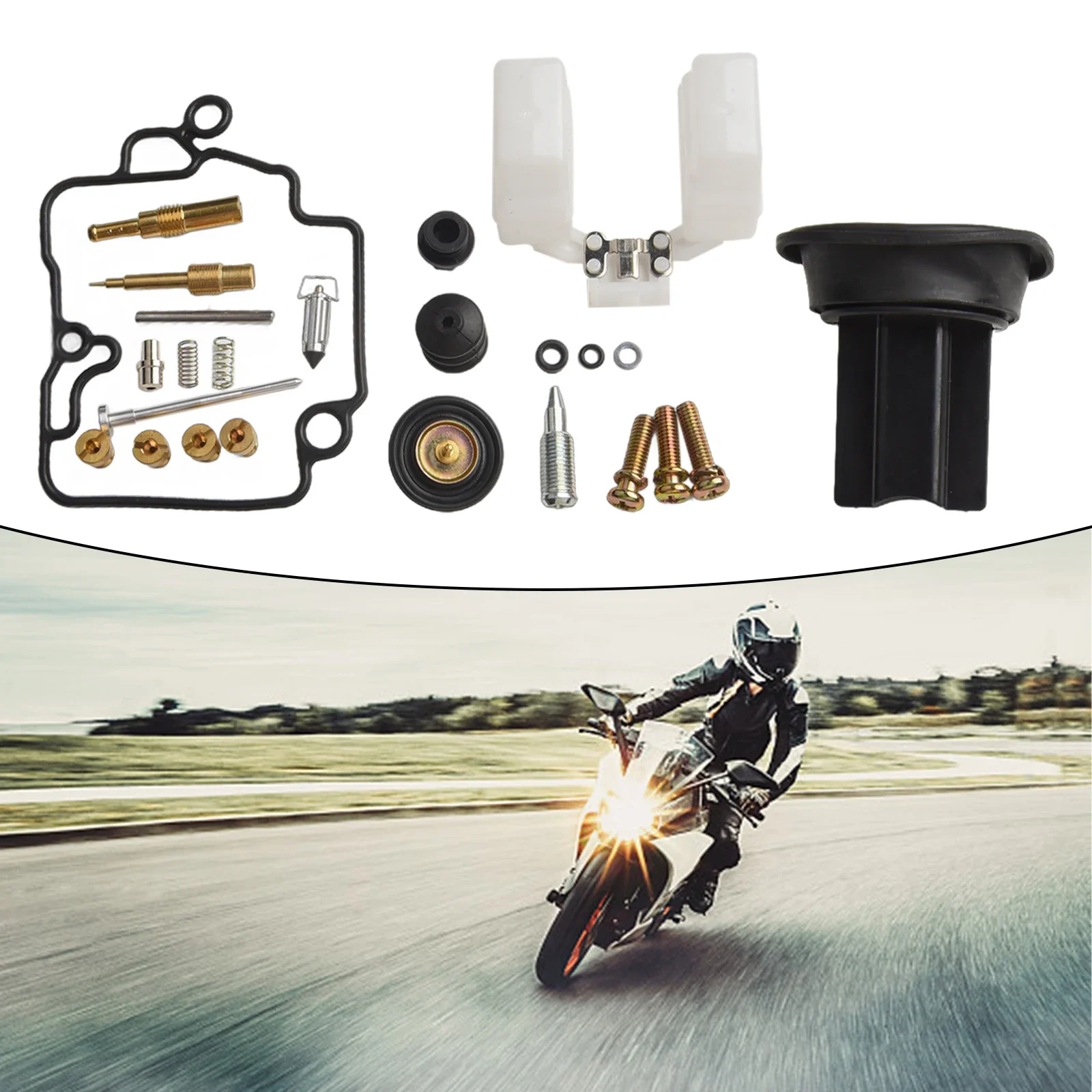 Repair Kit Carburetor Spare Set Piston Set Rebuild Replacement Vehicle 1set Accessories Membrane New Practical
Repair Kit Carburetor Spare Set Piston Set Rebuild Replacement Vehicle 1set Accessories Membrane New Practical