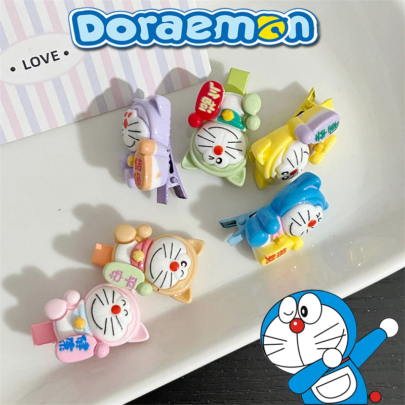 6PCS/set New Cartoon Cute Doraemon Girl Hairpin Fashion Trend Personality Female Resin Bangs Clip Children Side Clip Hair Card
6PCS/set New Cartoon Cute Doraemon Girl Hairpin Fashion Trend Personality Female Resin Bangs Clip Children Side Clip Hair Card