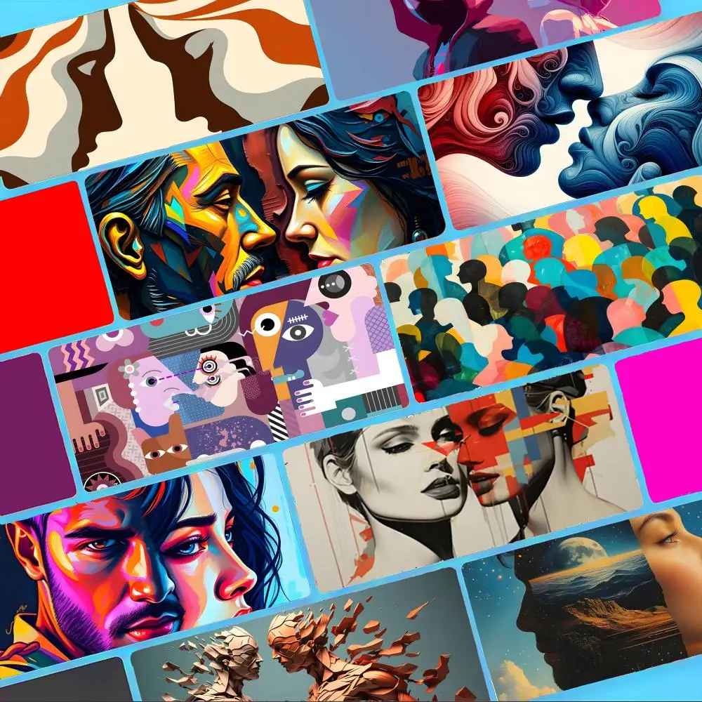 Artistic A-Abstract Men and Womens Mouse Pad Non-Slip Large Desk Mat Thick Stitched Edge Gaming Mousepad
Artistic A-Abstract Men and Womens Mouse Pad Non-Slip Large Desk Mat Thick Stitched Edge Gaming Mousepad