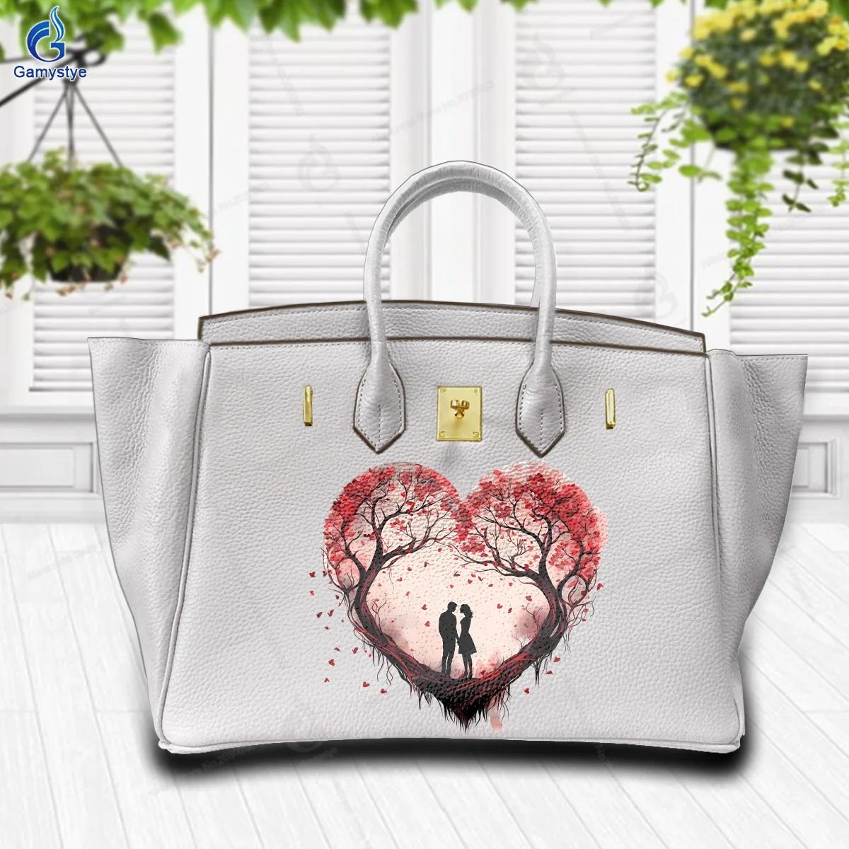 Printed Customize Art Bags Romantic Heart Print Top Layer Cowhide Leather Women'S Shoulder Bags Purses Shopper Handbag Crossbody
Printed Customize Art Bags Romantic Heart Print Top Layer Cowhide Leather Women'S Shoulder Bags Purses Shopper Handbag Crossbody