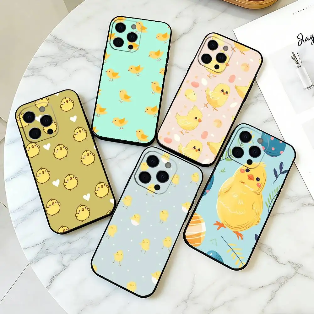 Cute E-Easter C-Chick Phone Case For iPhone 17, 16,15,14,13,12,11 Plus,Pro Max, Others Soft Black Cover
Cute E-Easter C-Chick Phone Case For iPhone 17, 16,15,14,13,12,11 Plus,Pro Max, Others Soft Black Cover