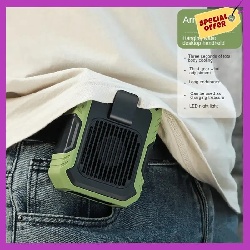 HFIL-Portable Waist Fan Rechargeable, Personal Waist Fan, Hands-Free Neck Fan For Camping, Outdoor, Construction Site
HFIL-Portable Waist Fan Rechargeable, Personal Waist Fan, Hands-Free Neck Fan For Camping, Outdoor, Construction Site