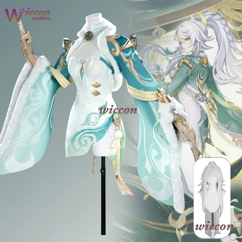 Zibai Cosplay Costume Chinese Ancient Clothes Game Genshin Impact Zibai Cosplay Wig Adult Women Men Halloween Party Roleplay
Zibai Cosplay Costume Chinese Ancient Clothes Game Genshin Impact Zibai Cosplay Wig Adult Women Men Halloween Party Roleplay
