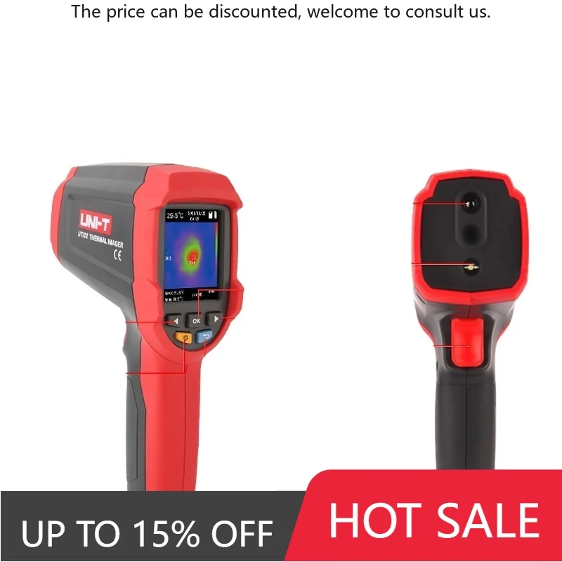 UNI-T UTi32 Infrared Thermal Imager Is A Professional Tool For Detecting Power FacilitiesTemperature Range (-20~1000 Degrees)
UNI-T UTi32 Infrared Thermal Imager Is A Professional Tool For Detecting Power FacilitiesTemperature Range (-20~1000 Degrees)