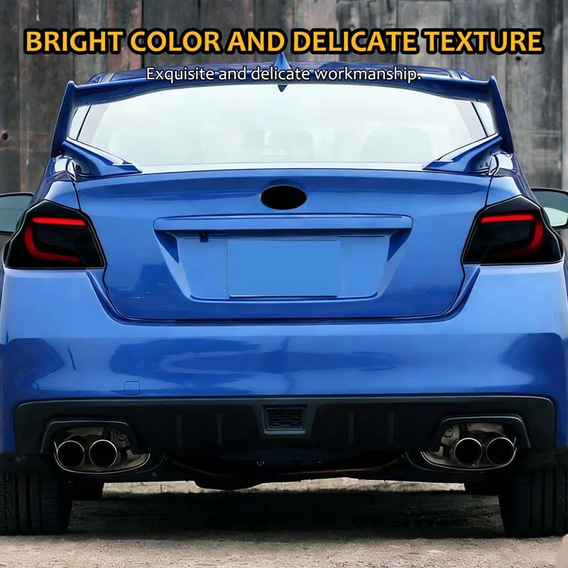 For Subaru WRX STI Impreza 2015-2021 ABS Black Car Tail Light Cover Brake Light Wide Indicator Protective Cover Car Accessories
For Subaru WRX STI Impreza 2015-2021 ABS Black Car Tail Light Cover Brake Light Wide Indicator Protective Cover Car Accessories