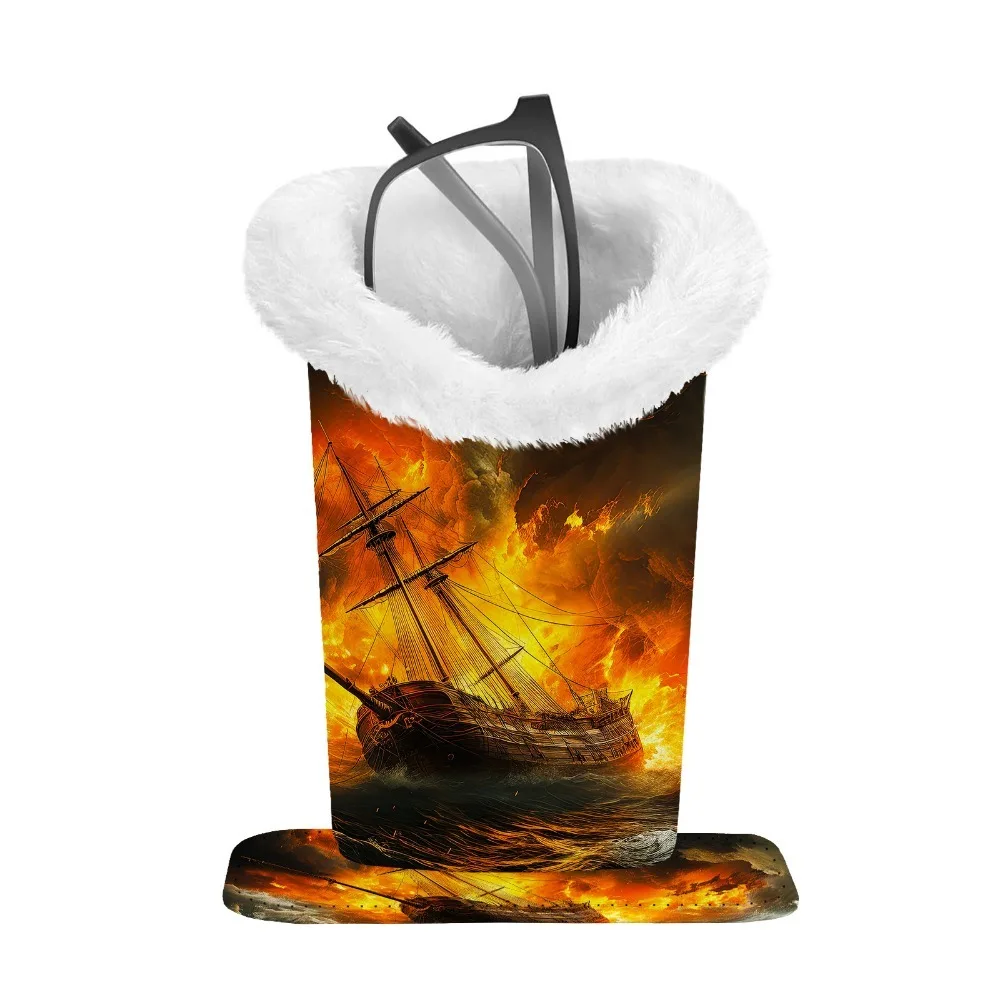 Креативные магнитные подставки для очков, футляр для очков с принтом, держатель для очков из искусственной кожи с защитой от царапин для домашнего офиса
Креативные магнитные подставки для очков, футляр для очков с принтом, держатель для очков из искусственной кожи с защитой от царапин для домашнего офиса