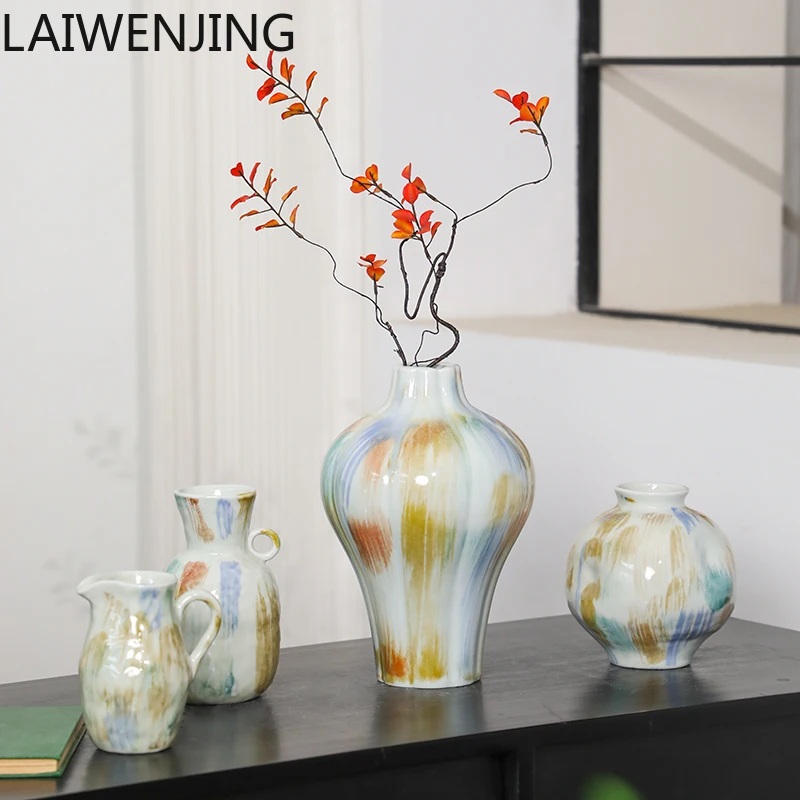 HLZ Jingjifeng Высококачественная керамическая ваза серии, винтажная зеленая растительная отделка для гостиной, элитный домашний декор
HLZ Jingjifeng Высококачественная керамическая ваза серии, винтажная зеленая растительная отделка для гостиной, элитный домашний декор