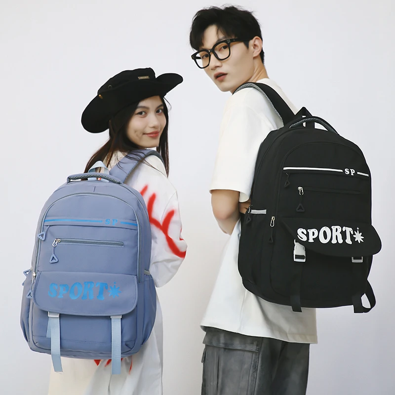 Стильный повседневный простой винтажный рюкзак для отдыха и бизнеса с модным дизайном с буквенным логотипом, сплошной цвет, роскошь 
Стильный повседневный простой винтажный рюкзак для отдыха и бизнеса с модным дизайном с буквенным логотипом, сплошной цвет, роскошь