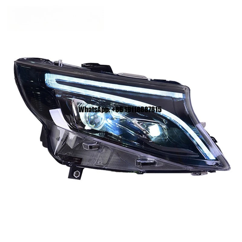 Светодиодные фары с автоматической системой освещения, автомобильные компоненты, подходят для BENZ VITO 16-19 годов выпуска
Светодиодные фары с автоматической системой освещения, автомобильные компоненты, подходят для BENZ VITO 16-19 годов выпуска