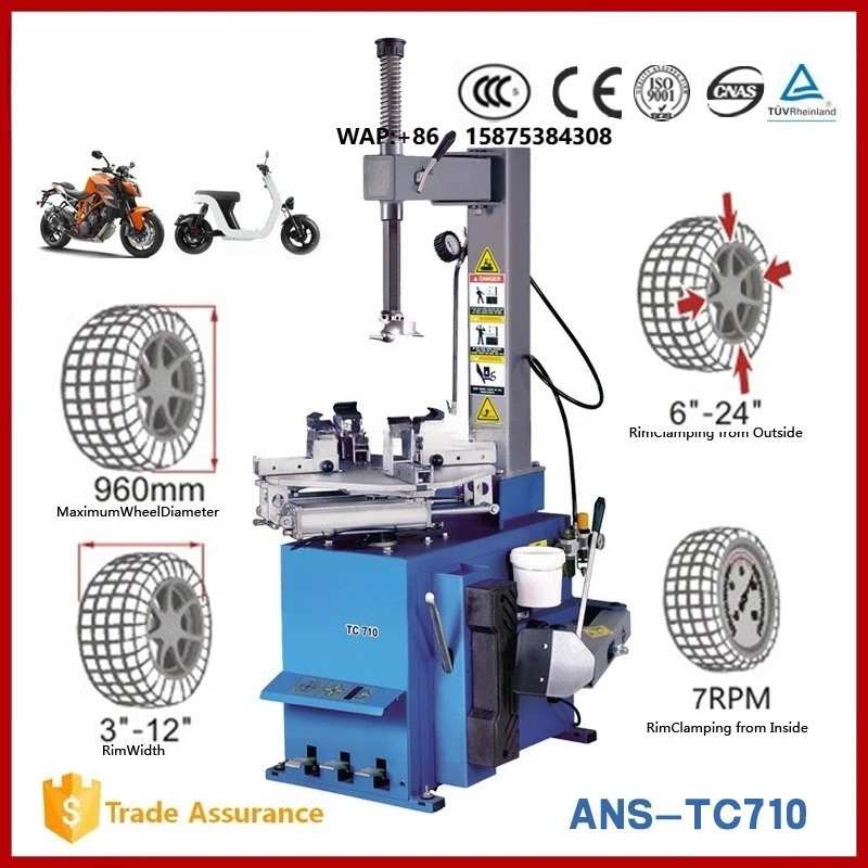 Motorcycle Electrical Bike Tire Changer ,tyre Changer Machine,Tire Repair Equipment 960mm 3 Years Warranty Time
Motorcycle Electrical Bike Tire Changer ,tyre Changer Machine,Tire Repair Equipment 960mm 3 Years Warranty Time