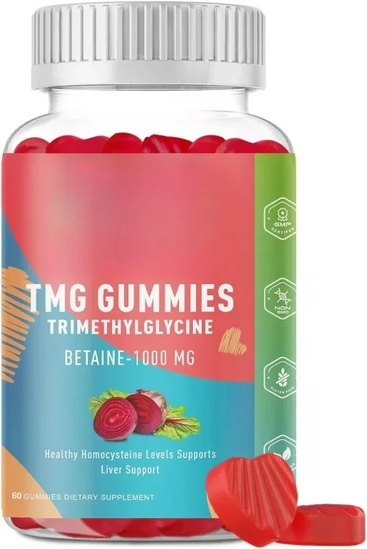 Trimethylglycine gummies supplement 1000mg betaine gummies - energy and immune liver health support, gluten free, 60 gummies
Trimethylglycine gummies supplement 1000mg betaine gummies - energy and immune liver health support, gluten free, 60 gummies