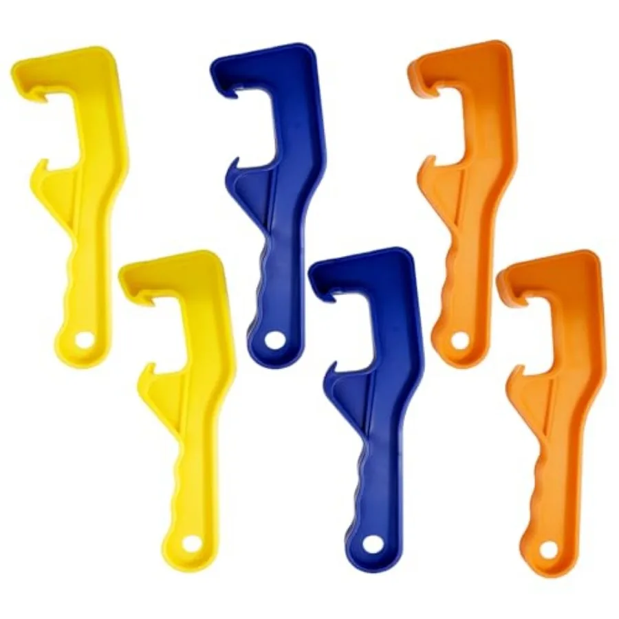 Plastic Bucket Lid Opener with Non-Slip, Grip Bucket Lid Opener Tool Professional Lifter/Remover Wrench for Home, Office and In
Plastic Bucket Lid Opener with Non-Slip, Grip Bucket Lid Opener Tool Professional Lifter/Remover Wrench for Home, Office and In