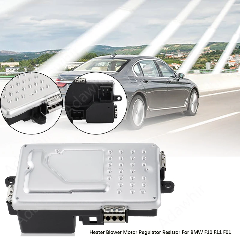 Blower Motor Regulator Resistor 64119220847 For BMW 5 7 Series F07 F10 F11 523i 528i 535i 550i 740i 750i 760i F01 F02 New
Blower Motor Regulator Resistor 64119220847 For BMW 5 7 Series F07 F10 F11 523i 528i 535i 550i 740i 750i 760i F01 F02 New