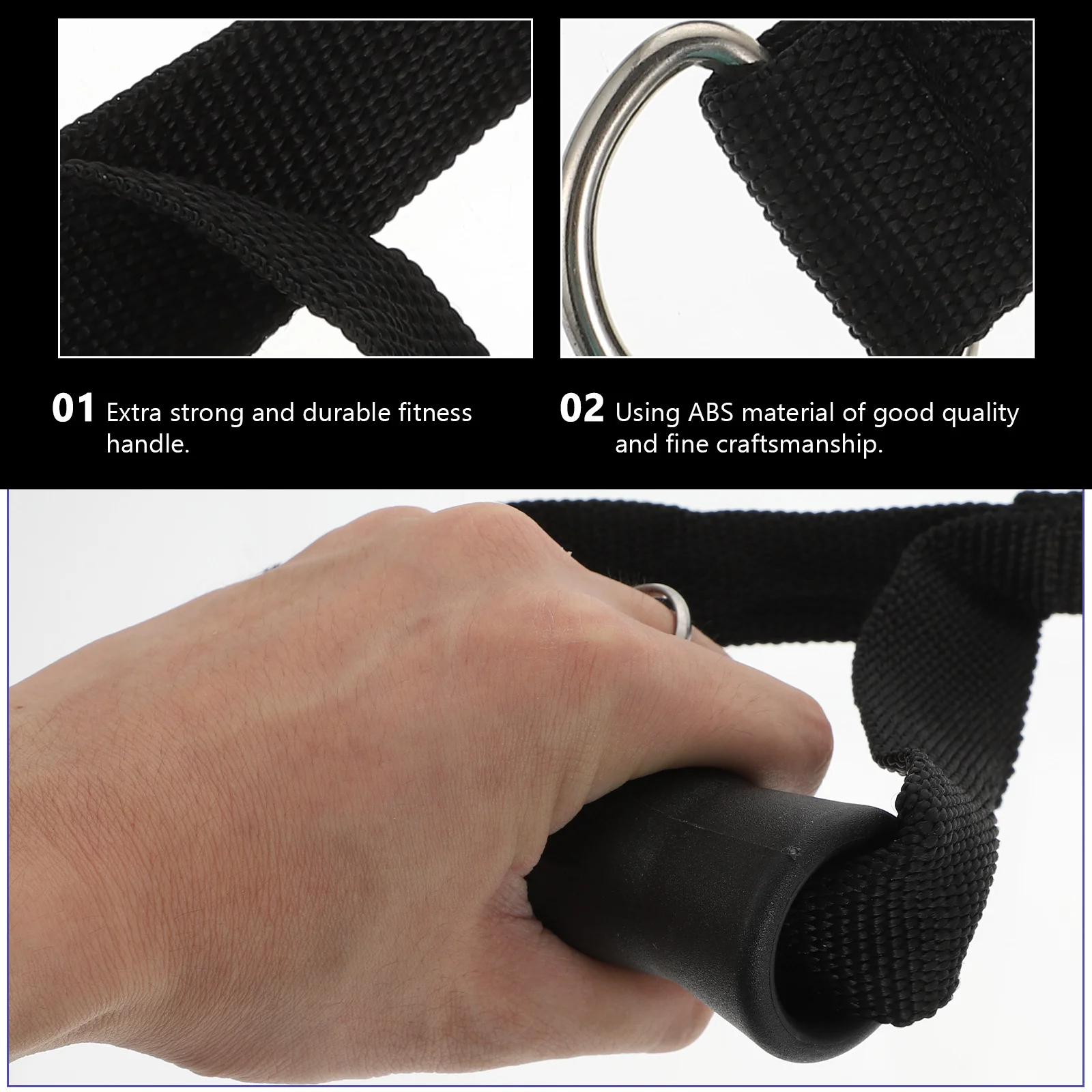 1 Pair Fitness Cable Handle Heavy Duty Abs Ergonomic Design For Triceps Resistance Band Accessories Gym Equipment Workout Handle
1 Pair Fitness Cable Handle Heavy Duty Abs Ergonomic Design For Triceps Resistance Band Accessories Gym Equipment Workout Handle