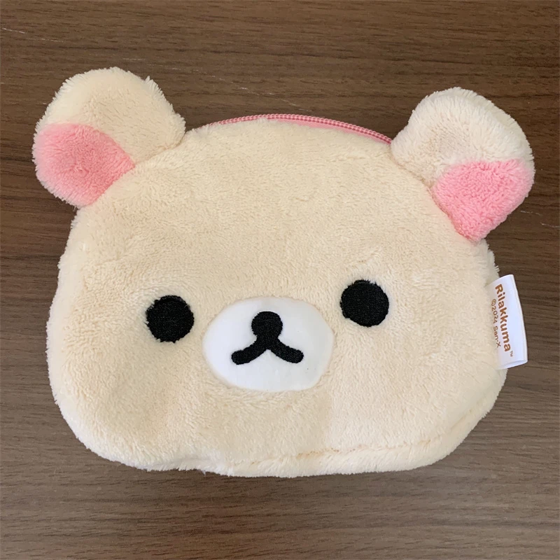 Rilakkuma Korilakkuma Plush Coin Purse Wallet Multi Case Anime Bear Face Kawaii Storage Organizer Bag Cute Coin Pouch Holder
Rilakkuma Korilakkuma Plush Coin Purse Wallet Multi Case Anime Bear Face Kawaii Storage Organizer Bag Cute Coin Pouch Holder